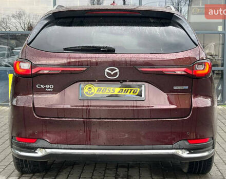 Красный Мазда CX-90, объемом двигателя 2.49 л и пробегом 21 тыс. км за 48990 $, фото 4 на Automoto.ua
