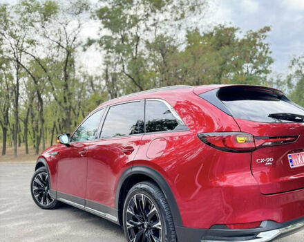 Красный Мазда CX-90, объемом двигателя 2.49 л и пробегом 5 тыс. км за 46500 $, фото 4 на Automoto.ua