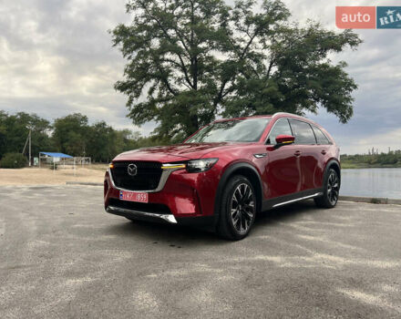 Красный Мазда CX-90, объемом двигателя 2.49 л и пробегом 5 тыс. км за 46500 $, фото 1 на Automoto.ua