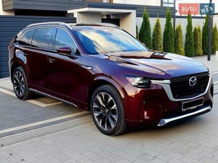 Красный Мазда CX-90, объемом двигателя 3.28 л и пробегом 25 тыс. км за 40500 $, фото 1 на Automoto.ua