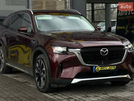Мазда CX-90 2023 у Івано-Франківську на Automoto.ua Червоний Мазда CX-90, об'ємом двигуна 2.49 л та пробігом 21 тис. км за 49990 $, фото 1 на Automoto.ua