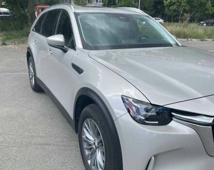 Серый Мазда CX-90, объемом двигателя 3.28 л и пробегом 25 тыс. км за 38999 $, фото 2 на Automoto.ua