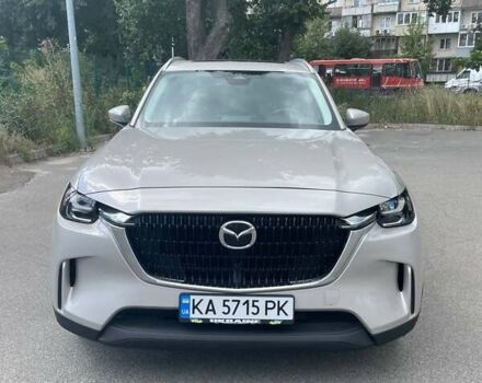Серый Мазда CX-90, объемом двигателя 3.28 л и пробегом 25 тыс. км за 38999 $, фото 1 на Automoto.ua