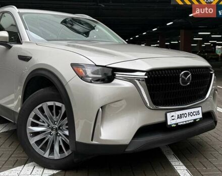 Серый Мазда CX-90, объемом двигателя 3.28 л и пробегом 25 тыс. км за 37990 $, фото 1 на Automoto.ua