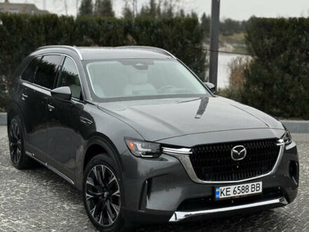 Серый Мазда CX-90, объемом двигателя 2.5 л и пробегом 18 тыс. км за 43900 $, фото 1 на Automoto.ua
