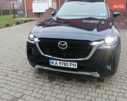 Синий Мазда CX-90, объемом двигателя 2.49 л и пробегом 15 тыс. км за 42900 $, фото 1 на Automoto.ua
