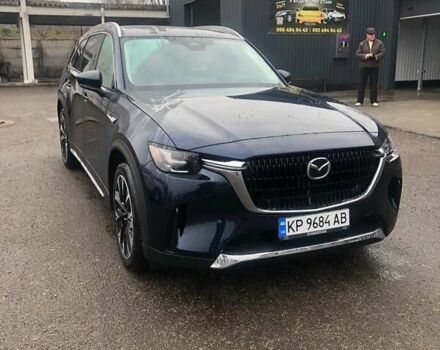 Синий Мазда CX-90, объемом двигателя 2.49 л и пробегом 12 тыс. км за 41700 $, фото 2 на Automoto.ua