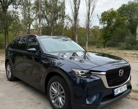Синий Мазда CX-90, объемом двигателя 2.49 л и пробегом 6 тыс. км за 42500 $, фото 1 на Automoto.ua