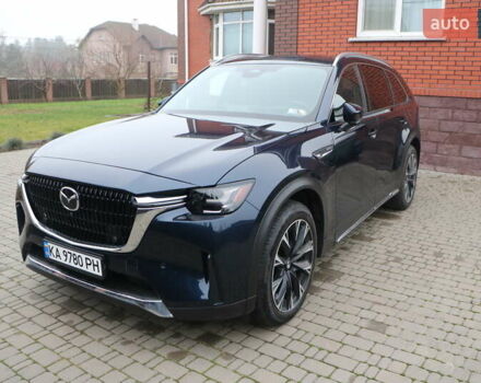 Синий Мазда CX-90, объемом двигателя 2.49 л и пробегом 15 тыс. км за 42900 $, фото 1 на Automoto.ua