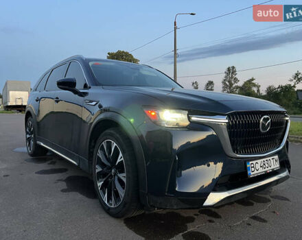 Синий Мазда CX-90, объемом двигателя 2.49 л и пробегом 74 тыс. км за 39500 $, фото 1 на Automoto.ua