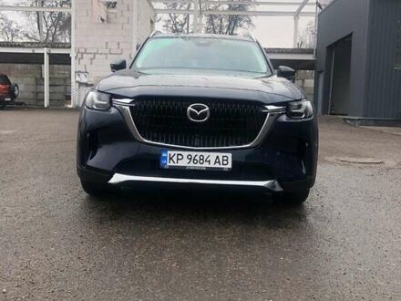 Синий Мазда CX-90, объемом двигателя 2.49 л и пробегом 12 тыс. км за 41700 $, фото 1 на Automoto.ua