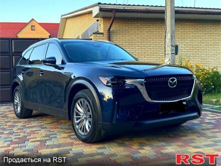 Синий Мазда CX-90, объемом двигателя 3.3 л и пробегом 8 тыс. км за 34900 $, фото 1 на Automoto.ua