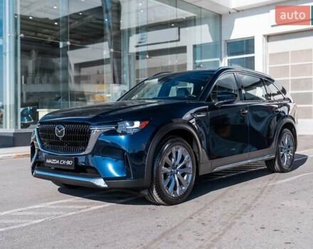 Синий Мазда CX-90, объемом двигателя 3.28 л и пробегом 1 тыс. км за 56000 $, фото 1 на Automoto.ua