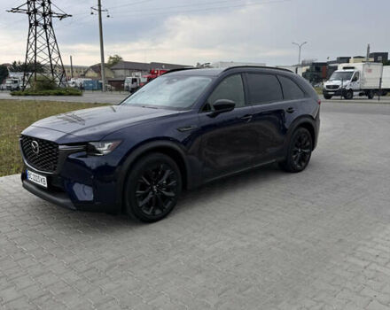 Синий Мазда CX-90, объемом двигателя 3.3 л и пробегом 15 тыс. км за 48500 $, фото 1 на Automoto.ua