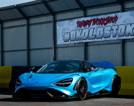 Синий МакЛарен 720S, объемом двигателя 3.99 л и пробегом 4 тыс. км за 280000 $, фото 5 на Automoto.ua