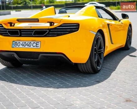 Желтый МакЛарен МП4, объемом двигателя 3.8 л и пробегом 26 тыс. км за 150000 $, фото 6 на Automoto.ua