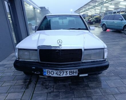 Белый Мерседес 190, объемом двигателя 2 л и пробегом 312 тыс. км за 950 $, фото 1 на Automoto.ua