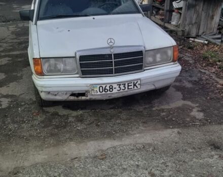 Белый Мерседес 190, объемом двигателя 2 л и пробегом 1 тыс. км за 2500 $, фото 1 на Automoto.ua