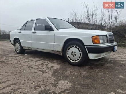 Білий Мерседес 190, об'ємом двигуна 2 л та пробігом 280 тис. км за 1950 $, фото 1 на Automoto.ua
