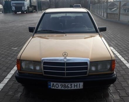 Бежевий Мерседес 190, об'ємом двигуна 2 л та пробігом 350 тис. км за 1700 $, фото 1 на Automoto.ua