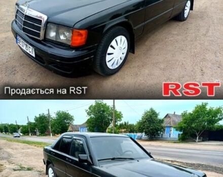 Черный Мерседес 190, объемом двигателя 2 л и пробегом 250 тыс. км за 1500 $, фото 7 на Automoto.ua