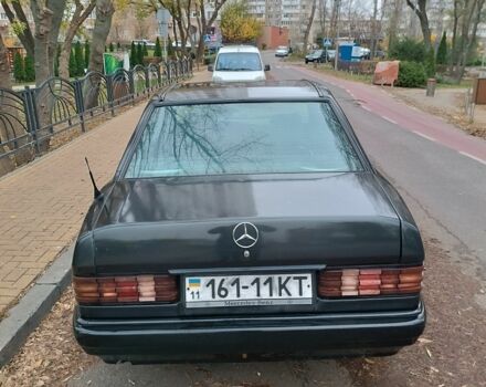 Чорний Мерседес 190, об'ємом двигуна 2 л та пробігом 439 тис. км за 1500 $, фото 1 на Automoto.ua