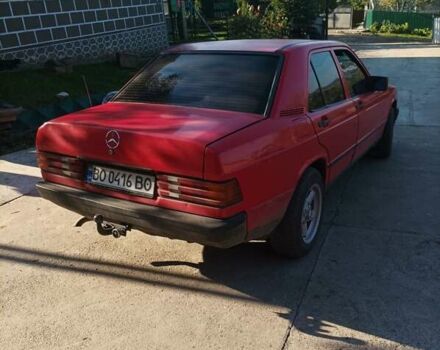 Червоний Мерседес 190, об'ємом двигуна 2 л та пробігом 362 тис. км за 1250 $, фото 4 на Automoto.ua
