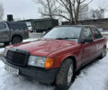 Красный Мерседес 190, объемом двигателя 2 л и пробегом 333 тыс. км за 1500 $, фото 1 на Automoto.ua