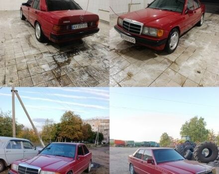 Красный Мерседес 190, объемом двигателя 2 л и пробегом 230 тыс. км за 3100 $, фото 7 на Automoto.ua