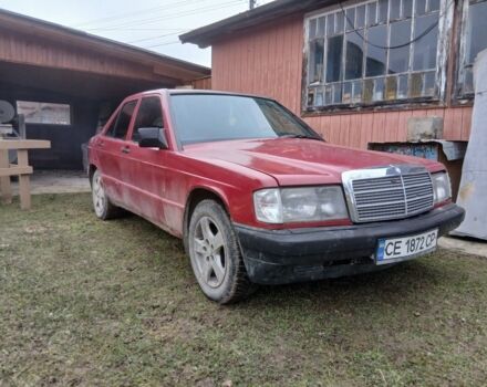 Червоний Мерседес 190, об'ємом двигуна 2 л та пробігом 430 тис. км за 600 $, фото 1 на Automoto.ua