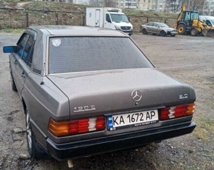 Серый Мерседес 190, объемом двигателя 2 л и пробегом 5 тыс. км за 2100 $, фото 2 на Automoto.ua