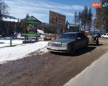 Серый Мерседес 190, объемом двигателя 2 л и пробегом 200 тыс. км за 3700 $, фото 2 на Automoto.ua