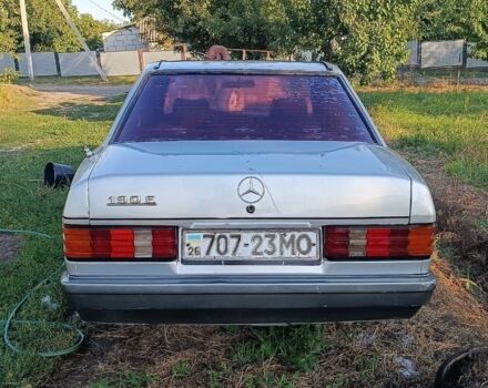 Сірий Мерседес 190, об'ємом двигуна 2 л та пробігом 555 тис. км за 1300 $, фото 1 на Automoto.ua