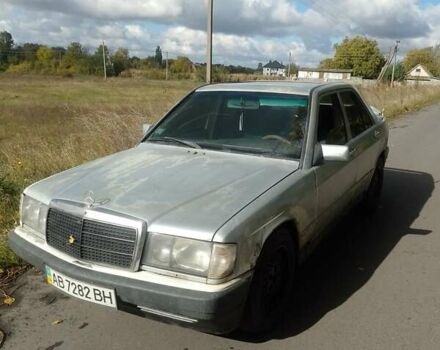 Серый Мерседес 190, объемом двигателя 2 л и пробегом 402 тыс. км за 950 $, фото 1 на Automoto.ua