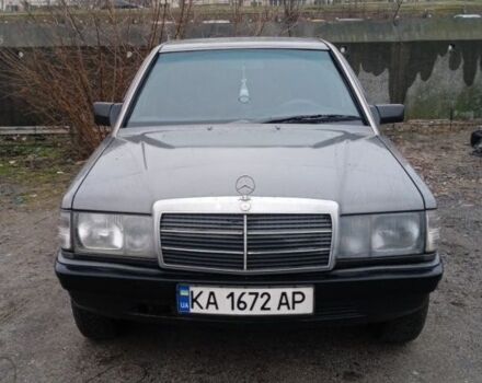 Серый Мерседес 190, объемом двигателя 2 л и пробегом 5 тыс. км за 2100 $, фото 1 на Automoto.ua