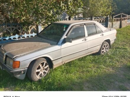 Сірий Мерседес 190, об'ємом двигуна 2 л та пробігом 377 тис. км за 971 $, фото 1 на Automoto.ua