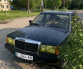 Синий Мерседес 190, объемом двигателя 2 л и пробегом 280 тыс. км за 1800 $, фото 1 на Automoto.ua