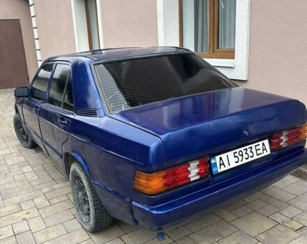 Синий Мерседес 190, объемом двигателя 2 л и пробегом 377 тыс. км за 1200 $, фото 7 на Automoto.ua