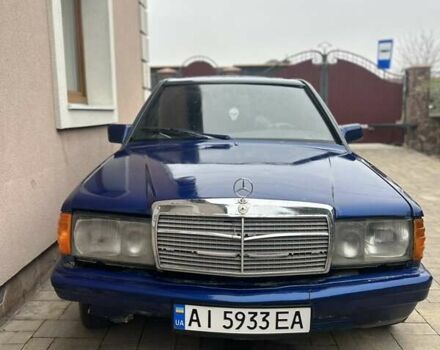 Синий Мерседес 190, объемом двигателя 2 л и пробегом 377 тыс. км за 1200 $, фото 9 на Automoto.ua
