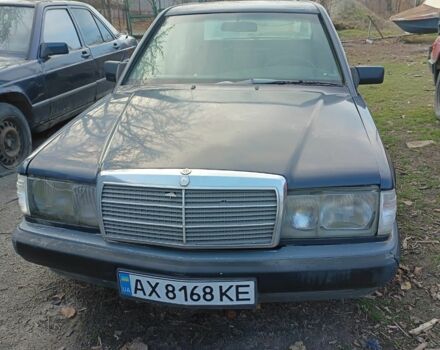 Синий Мерседес 190, объемом двигателя 2 л и пробегом 100 тыс. км за 1500 $, фото 6 на Automoto.ua