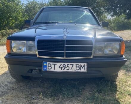 Синій Мерседес 190, об'ємом двигуна 2 л та пробігом 230 тис. км за 1250 $, фото 3 на Automoto.ua