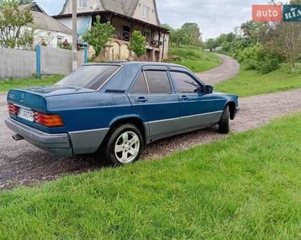 Синій Мерседес 190, об'ємом двигуна 2 л та пробігом 308 тис. км за 1800 $, фото 1 на Automoto.ua