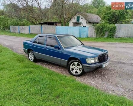 Синій Мерседес 190, об'ємом двигуна 2 л та пробігом 308 тис. км за 1800 $, фото 6 на Automoto.ua