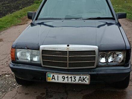 Синій Мерседес 190, об'ємом двигуна 2 л та пробігом 452 тис. км за 837 $, фото 1 на Automoto.ua