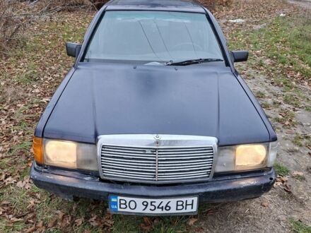 Синій Мерседес 190, об'ємом двигуна 2 л та пробігом 999 тис. км за 800 $, фото 1 на Automoto.ua