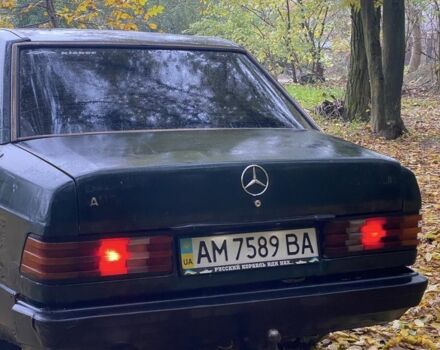Мерседес 190 1986 в Виннице на Automoto.ua Зеленый Мерседес 190, объемом двигателя 2 л и пробегом 500 тыс. км за 1400 $, фото 10 на Automoto.ua