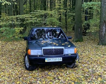 Мерседес 190 1986 в Виннице на Automoto.ua Зеленый Мерседес 190, объемом двигателя 2 л и пробегом 500 тыс. км за 1400 $, фото 5 на Automoto.ua