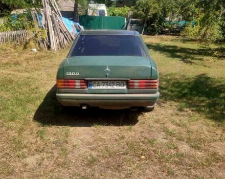 Зеленый Мерседес 190, объемом двигателя 2 л и пробегом 1 тыс. км за 1850 $, фото 2 на Automoto.ua