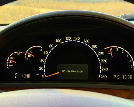 Черный Мерседес 220, объемом двигателя 3.2 л и пробегом 325 тыс. км за 7500 $, фото 20 на Automoto.ua