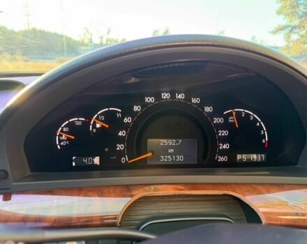 Черный Мерседес 220, объемом двигателя 3.2 л и пробегом 325 тыс. км за 7500 $, фото 19 на Automoto.ua